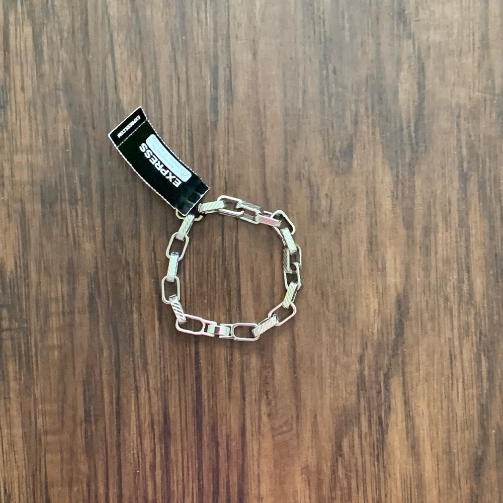 Express men’s chain bracelet size 8”